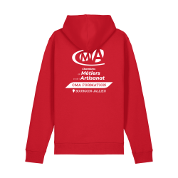 Sweat à Capuche Rouge