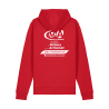 Sweat à Capuche Rouge